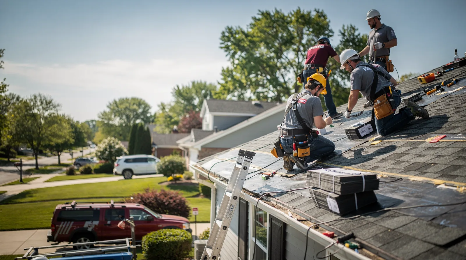 Roof Repair in Casco, ME around you